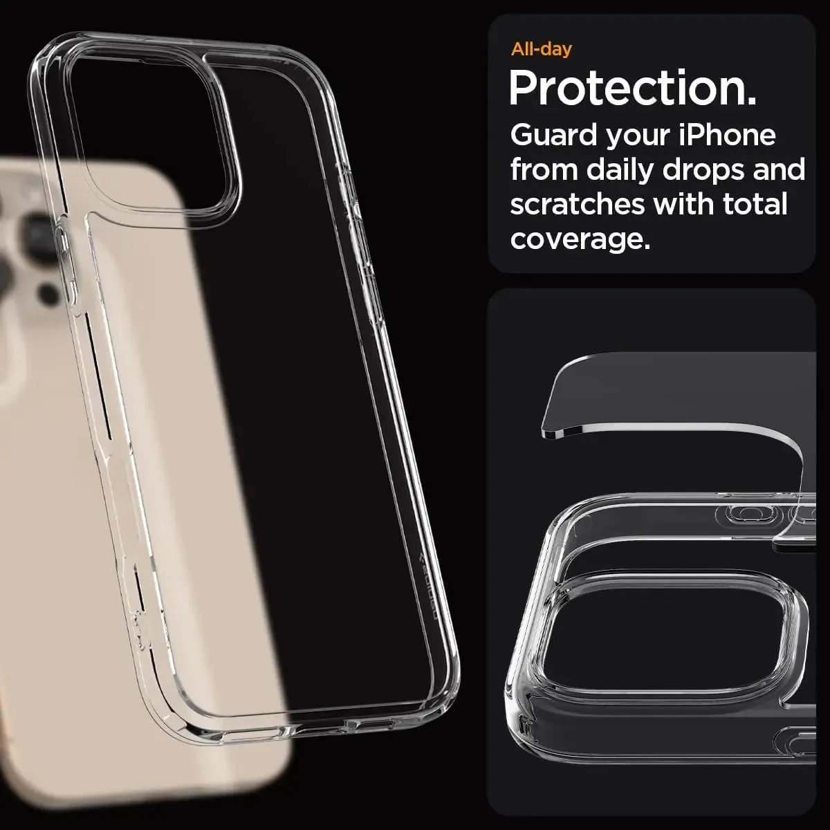 iPhone 16 Pro Max Case Ultra Hybrid / Crystal Hybrid