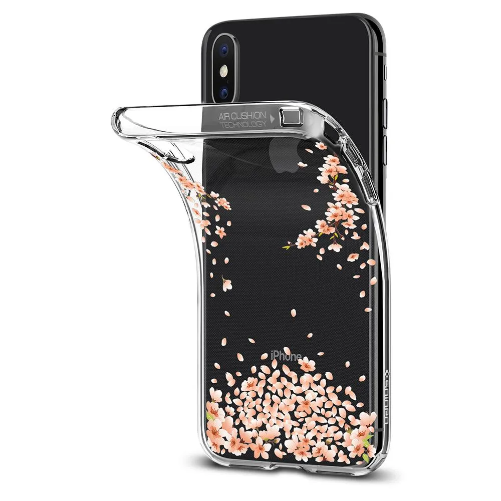 iPhone XS Case Liquid Crystal Blossom