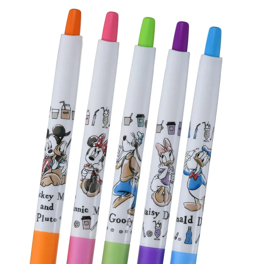 JDS - Mickey & Friends Pilot Juice 0.5mm Gel Ink Ballpoint Pen (Color: Latte)