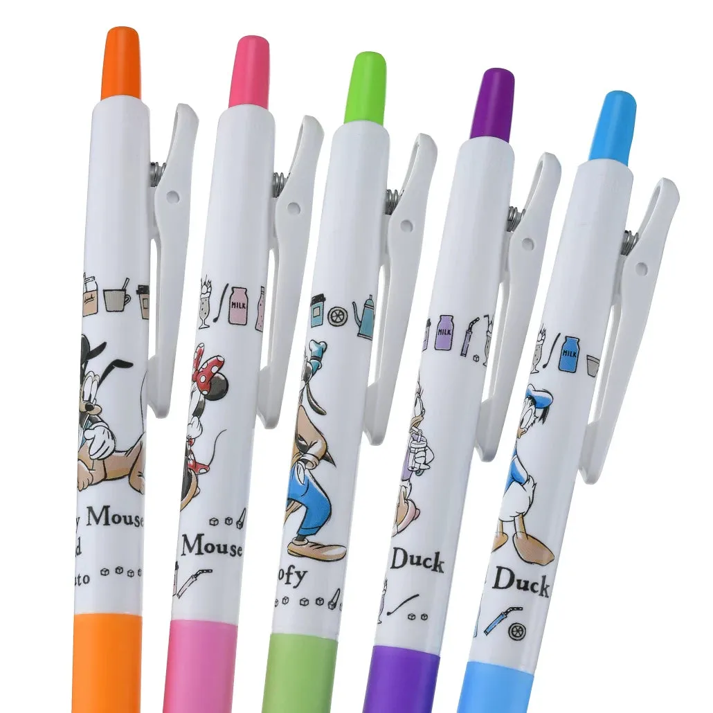 JDS - Mickey & Friends Pilot Juice 0.5mm Gel Ink Ballpoint Pen (Color: Latte)