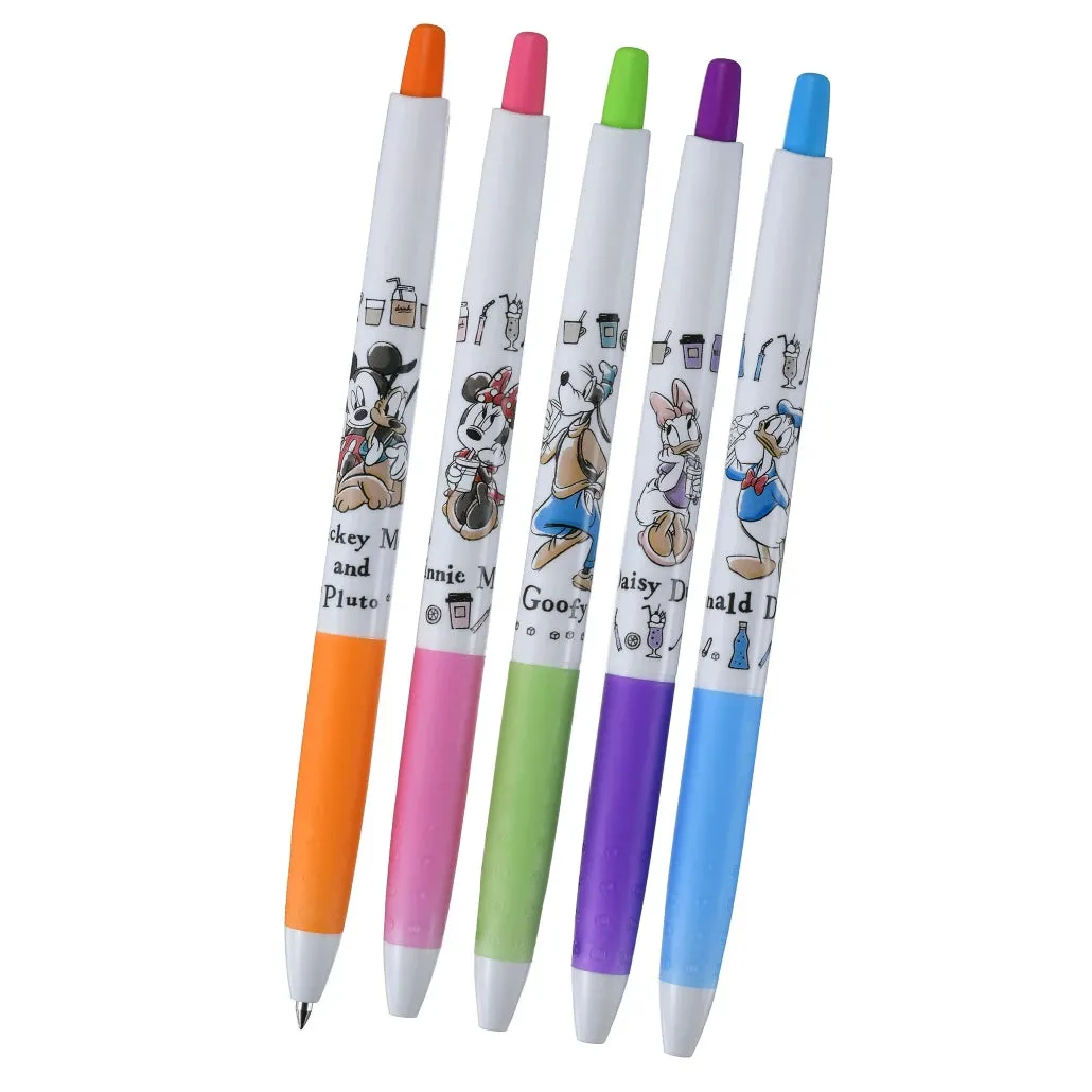 JDS - Mickey & Friends Pilot Juice 0.5mm Gel Ink Ballpoint Pen (Color: Latte)