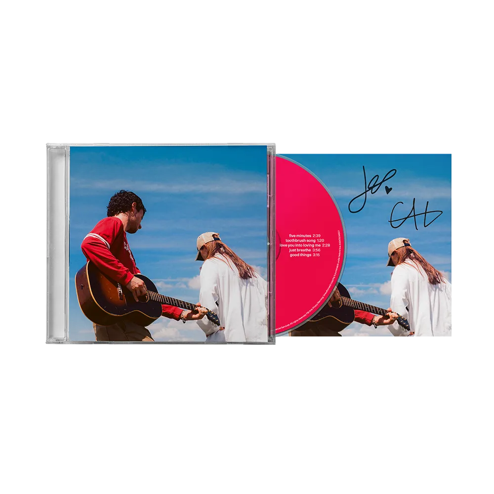 Jeremy Zucker & Chelsea Cutler, brent iii Signed CD