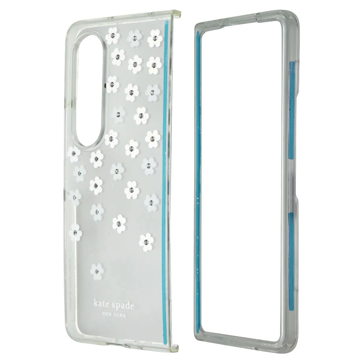 Kate Spade Protective Hardshell Case for Galaxy Z Fold4 - Scattered Flowers