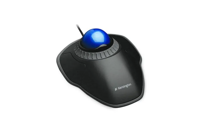 Kensington Trackball Mouse Orbit With Scroll Ring - Black