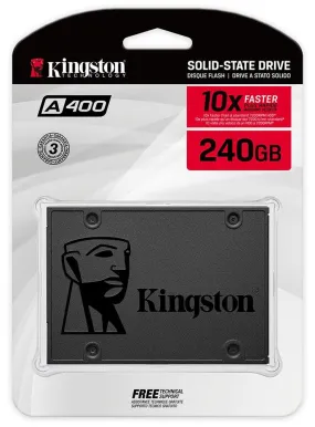 Kingston Internal SSD 240GB A400 SATA 3 2.5" (SA400S37/240G)