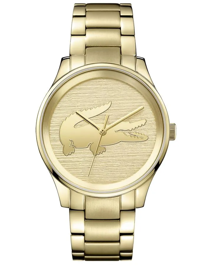 Lacoste Ladies Victoria Fashion Watch - Gold Tone - Gold Tone Bracelet