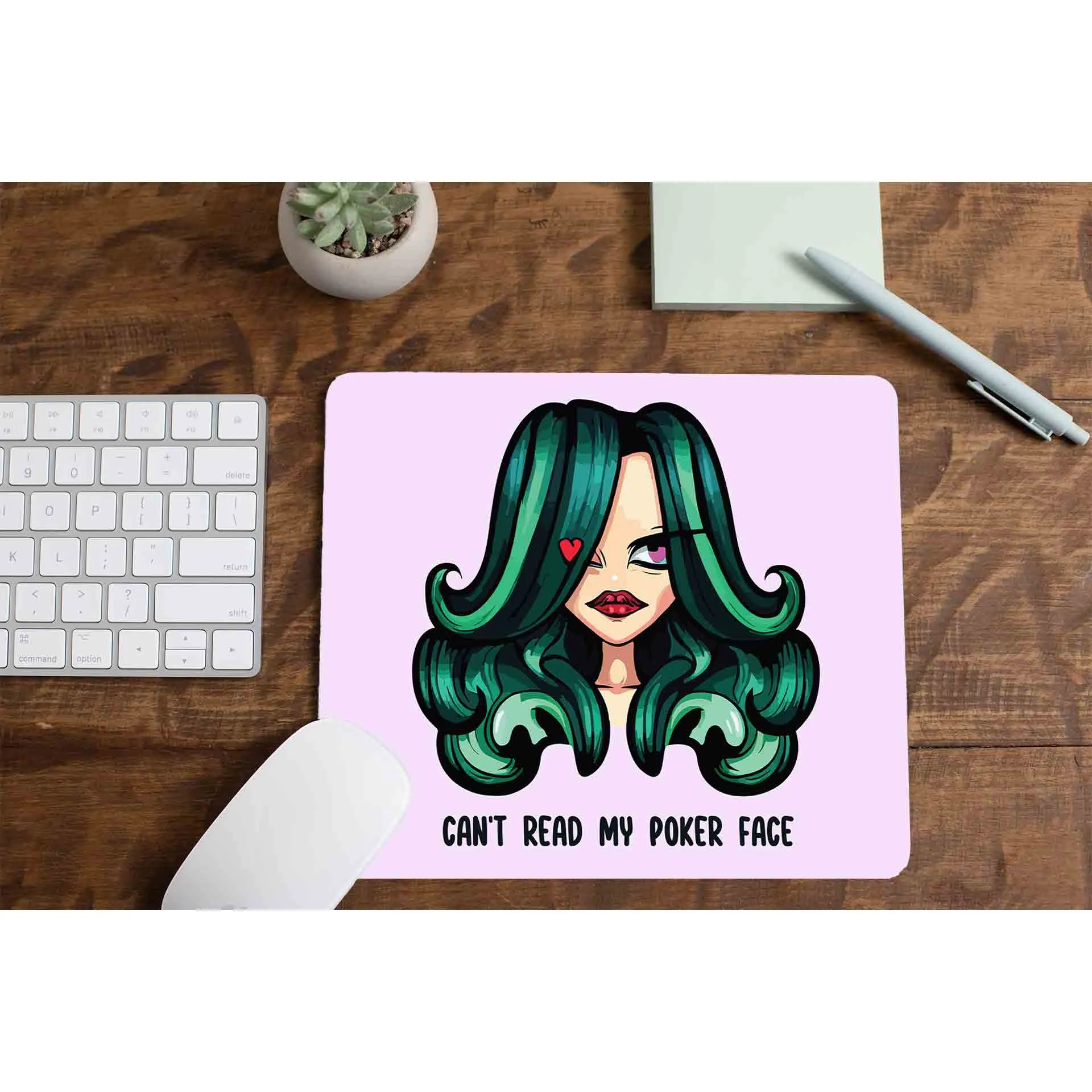 Lady Gaga Mousepad - Poker Face