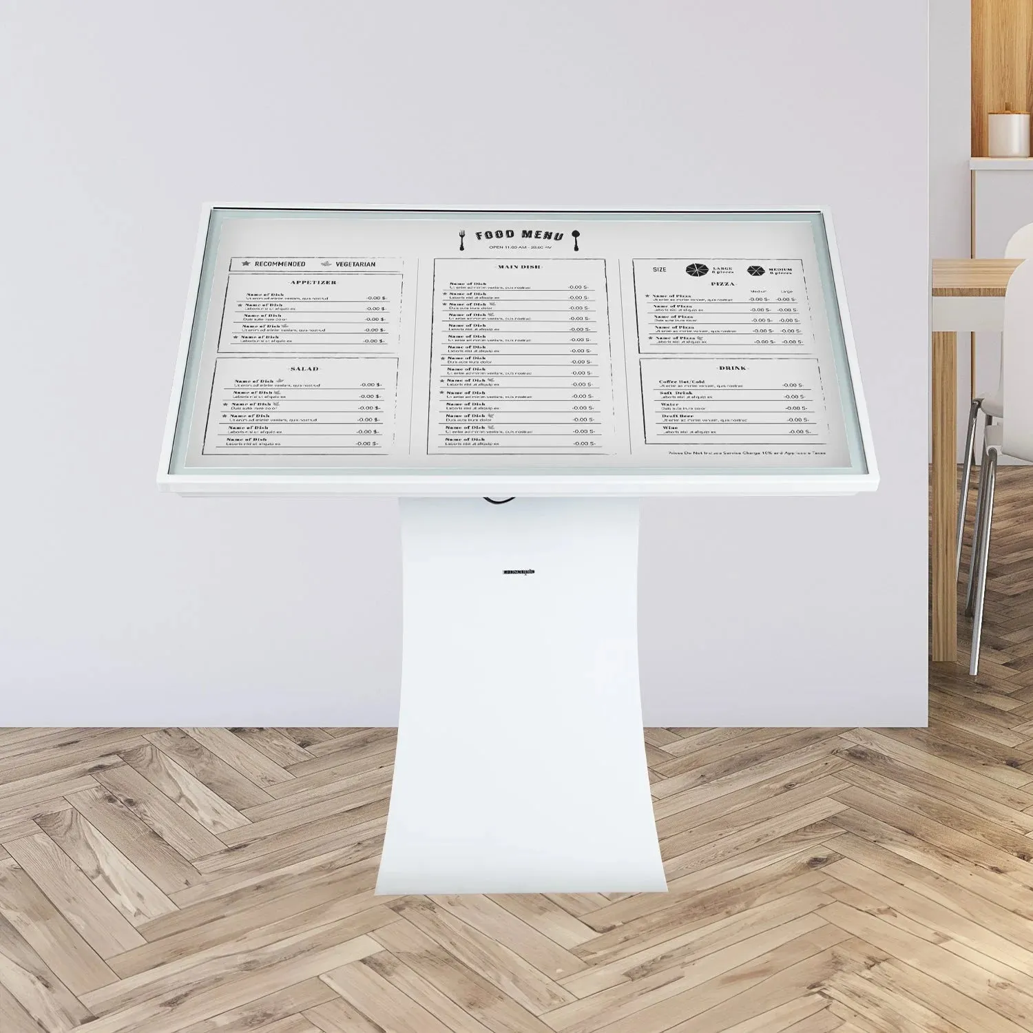 LEDscopic S-Design 4K - Touch Screen Computer Kiosk