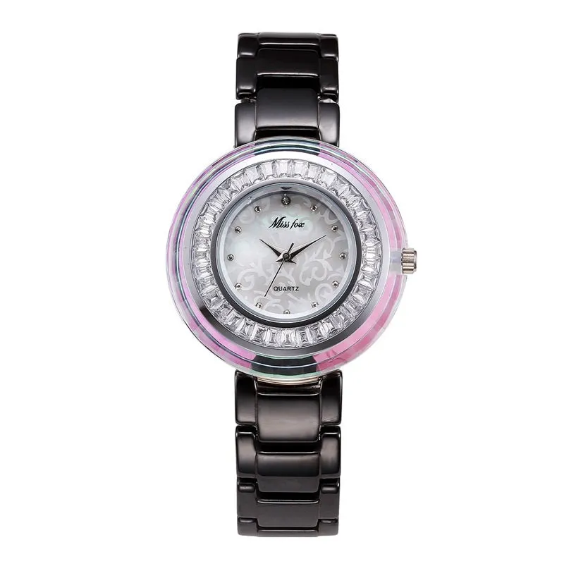 Leisure Ceramic Strap Women's  Watch