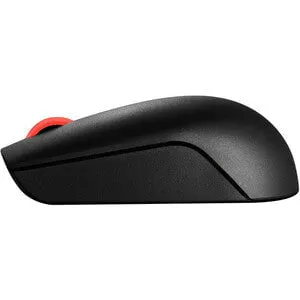 Lenovo Essential Compact Wireless Mouse - Optical - Radio Frequency - Black - USB - 1000 dpi - 3 Button(s) - Symmetrical