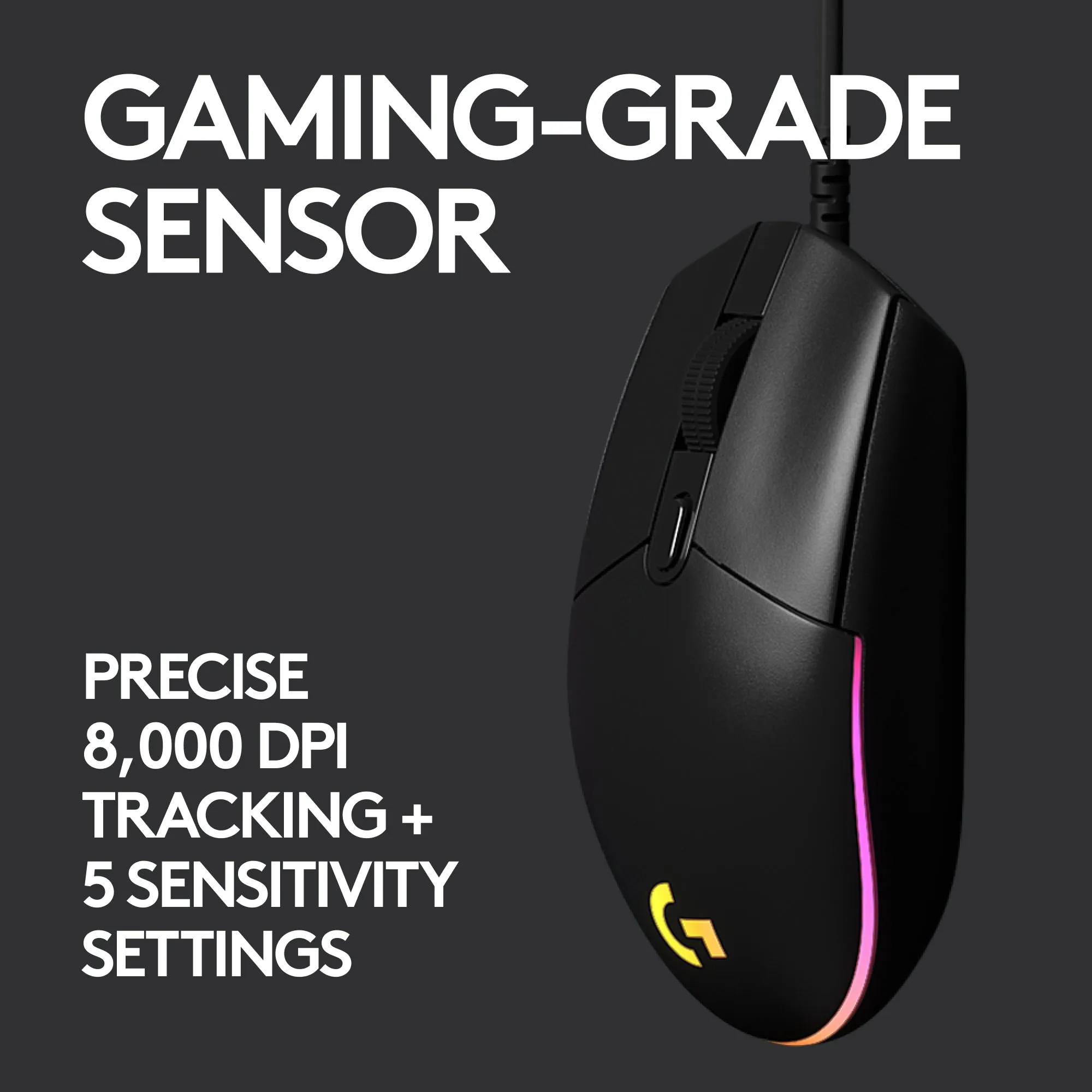 Logitech G102 LIGHTSYNC Gaming Mouse