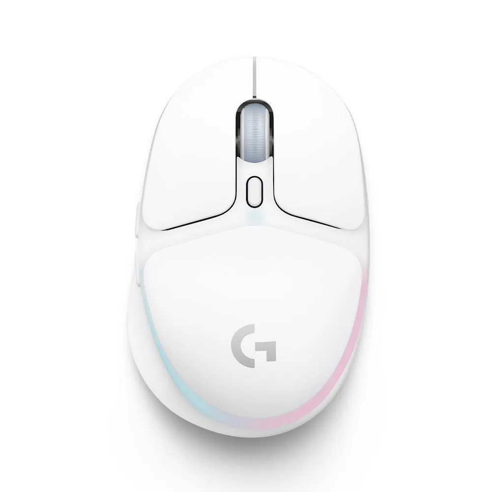 Logitech G705 Lightspeed Wireless & Bluetooth RGB Mouse Off-White