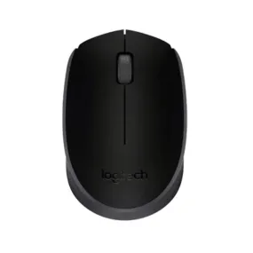 Logitech M170 Wireless / Cordless USB Optical Ambidextrous Compact Portable Mouse 2.4GHz - Black