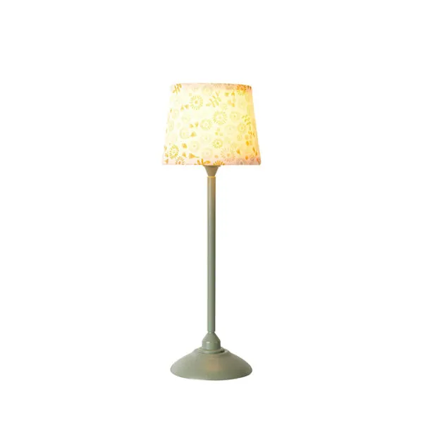 Maileg Miniature Floor Lamp - Mint