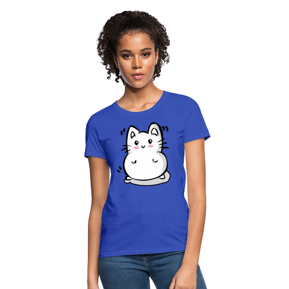 Marshmallow Kitty Women's T-Shirt