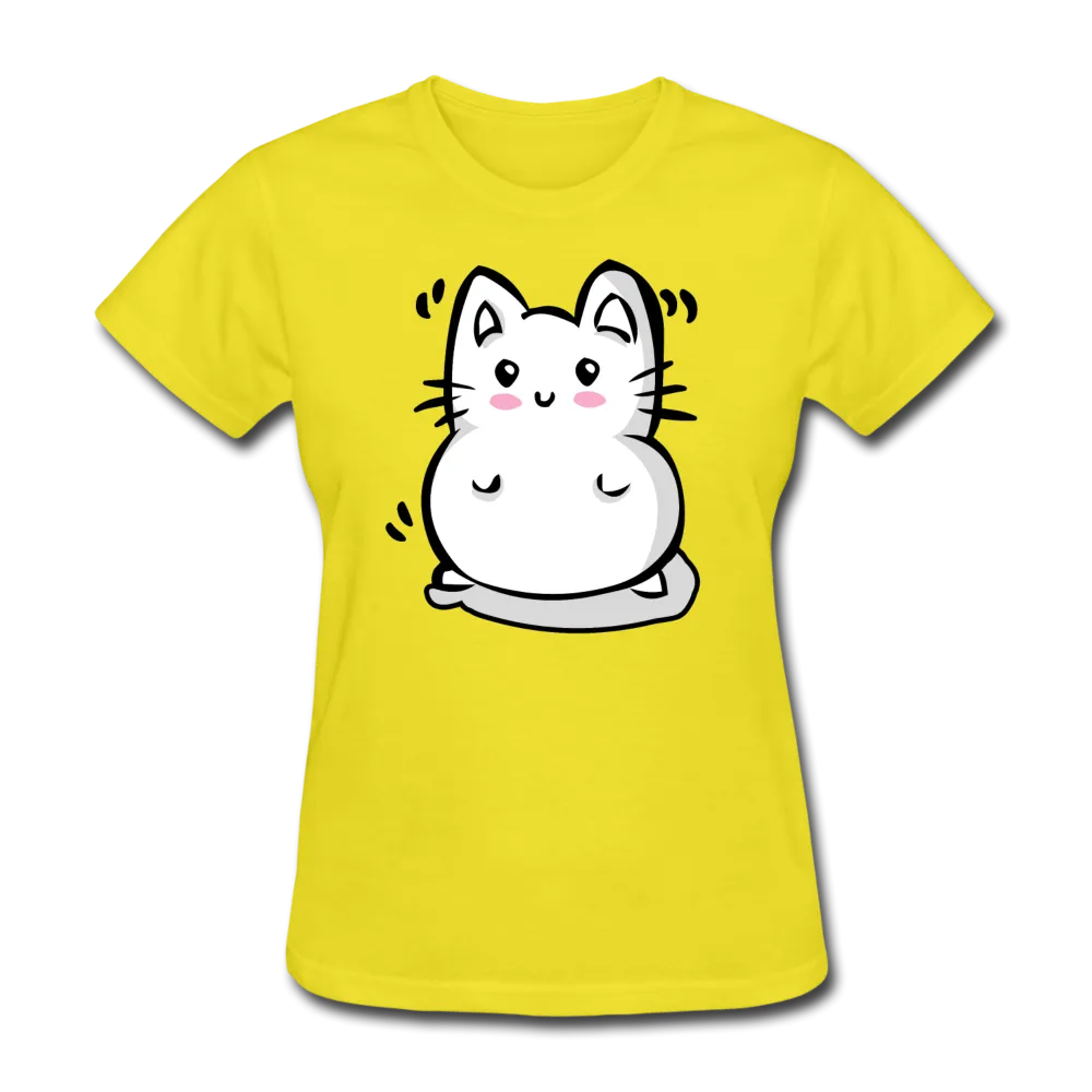 Marshmallow Kitty Women's T-Shirt