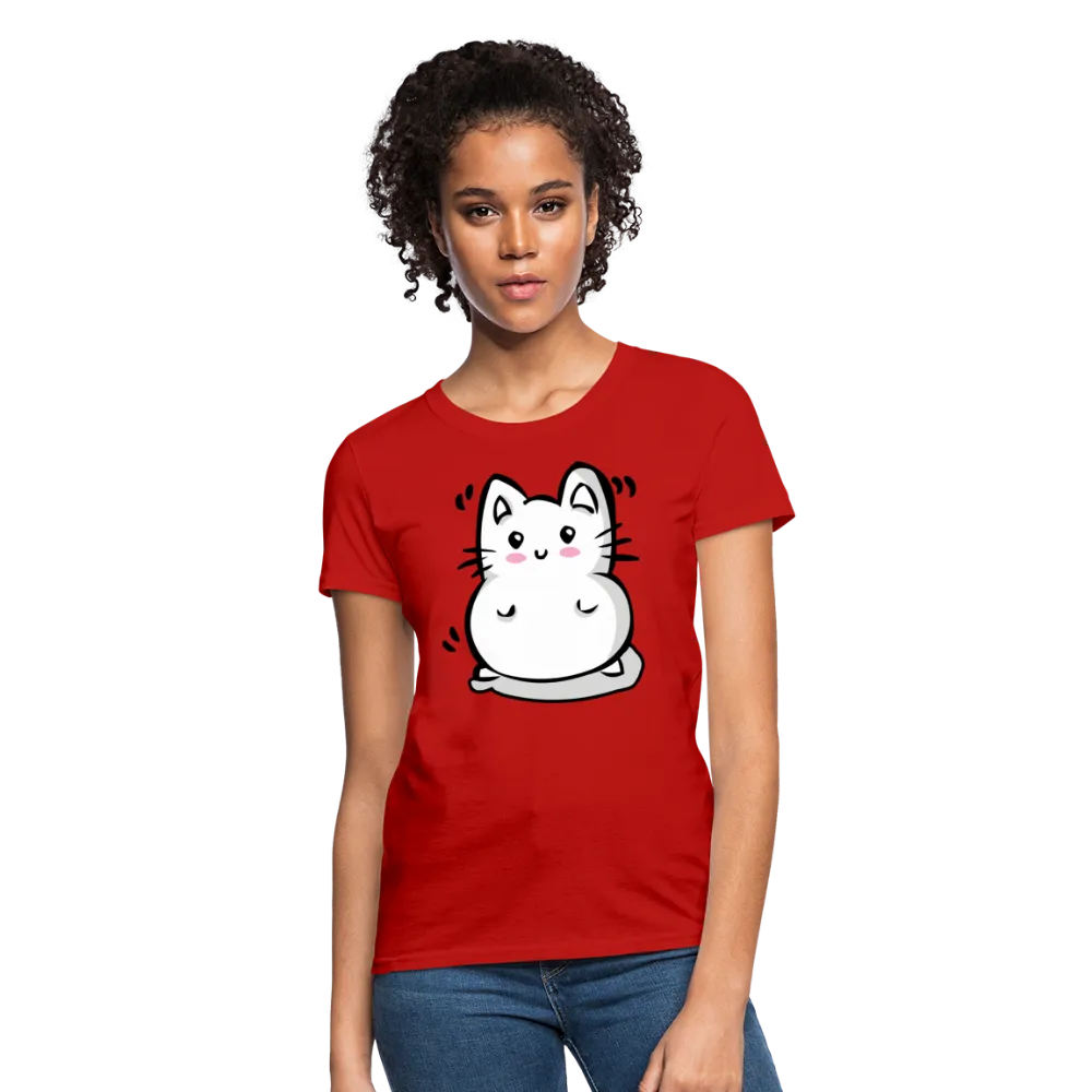 Marshmallow Kitty Women's T-Shirt