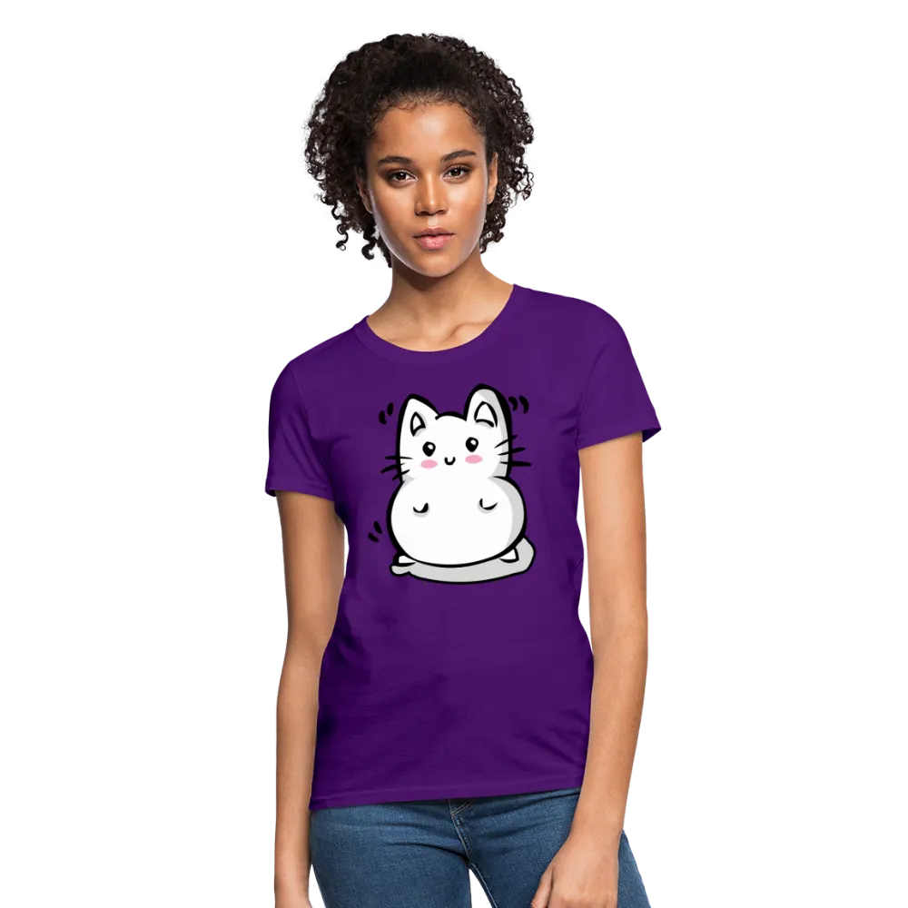 Marshmallow Kitty Women's T-Shirt