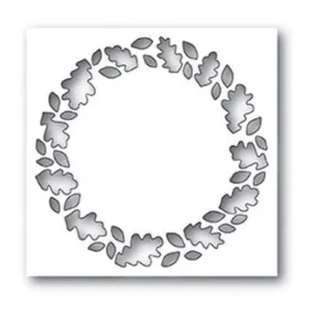 Memory Box Poppystamps die - Leafy Wreath Collage*