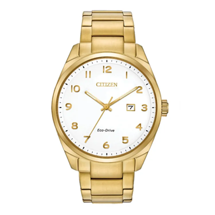 Men's Gold-Tone Eco-Drive