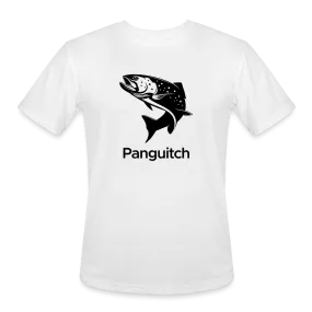 Men’s Moisture Wicking Panguitch Big Fish T-Shirt (Black design)