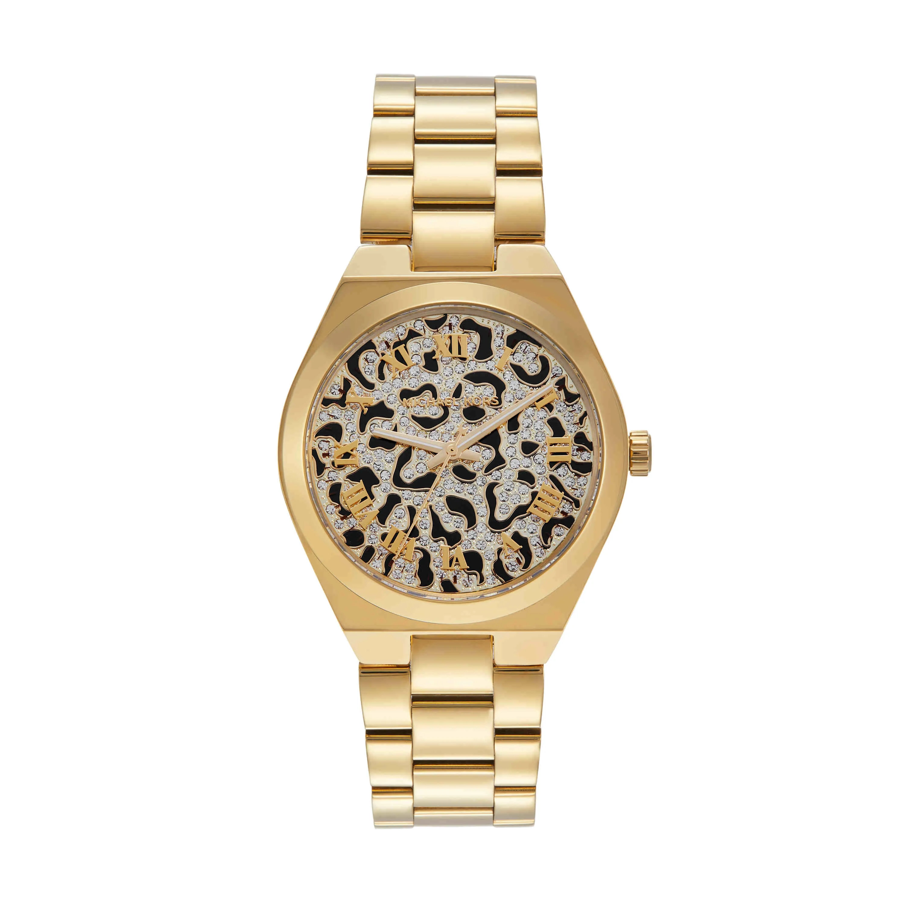 Michael Kors Lennox Gold Tone Analogue Watch MK7500