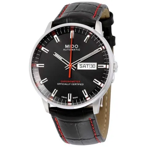 MIDO 黑色手錶 Stainless Steel Black Watch #M0214311605100