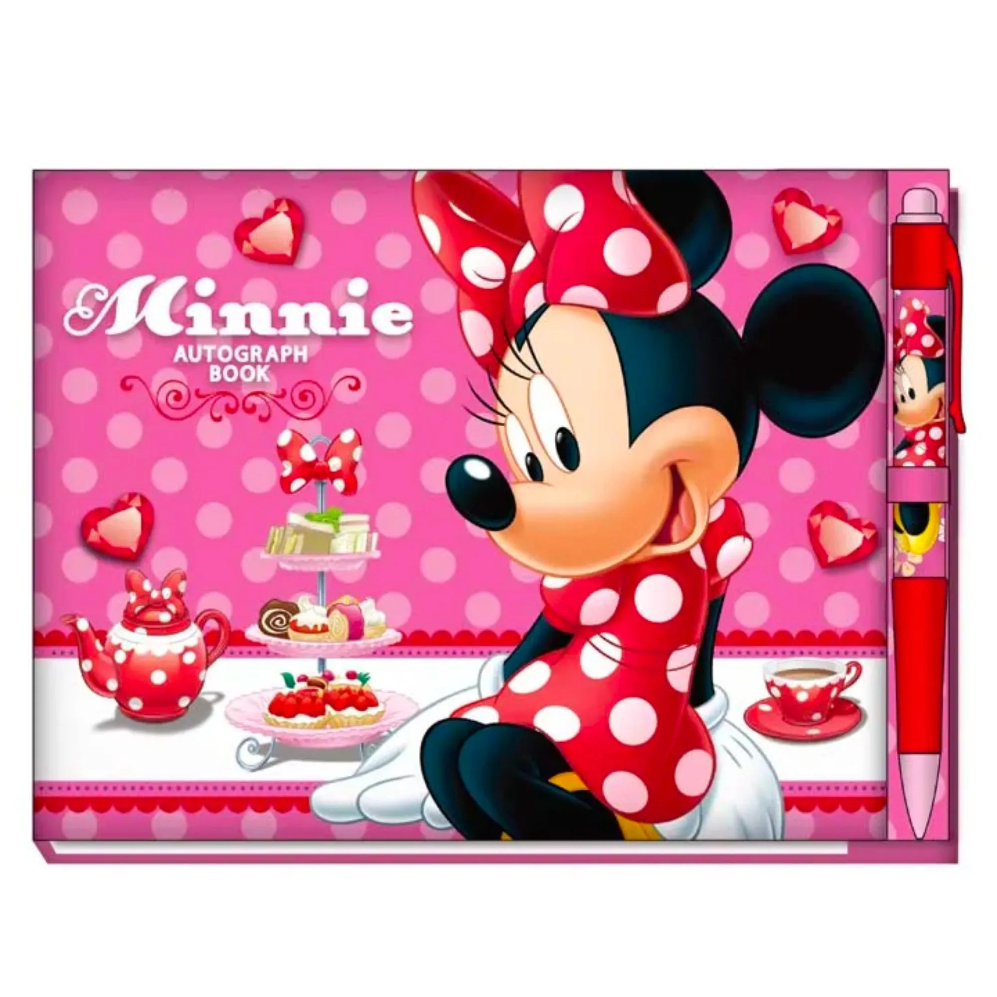 Minnie Mouse Deluxe Autograph Book