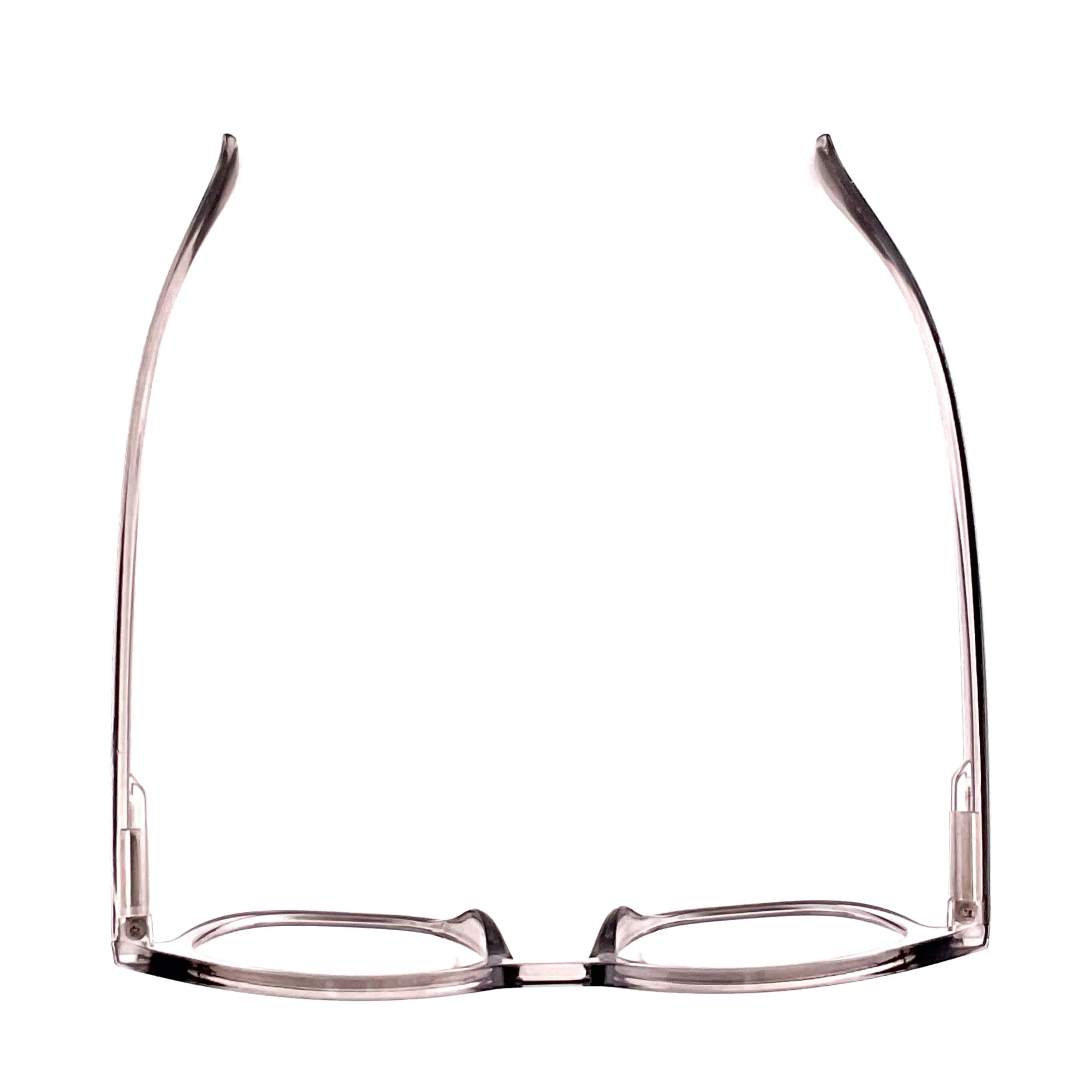 Modern Keyhole Round Keyhole Lens Reading Glasses With Matching Case