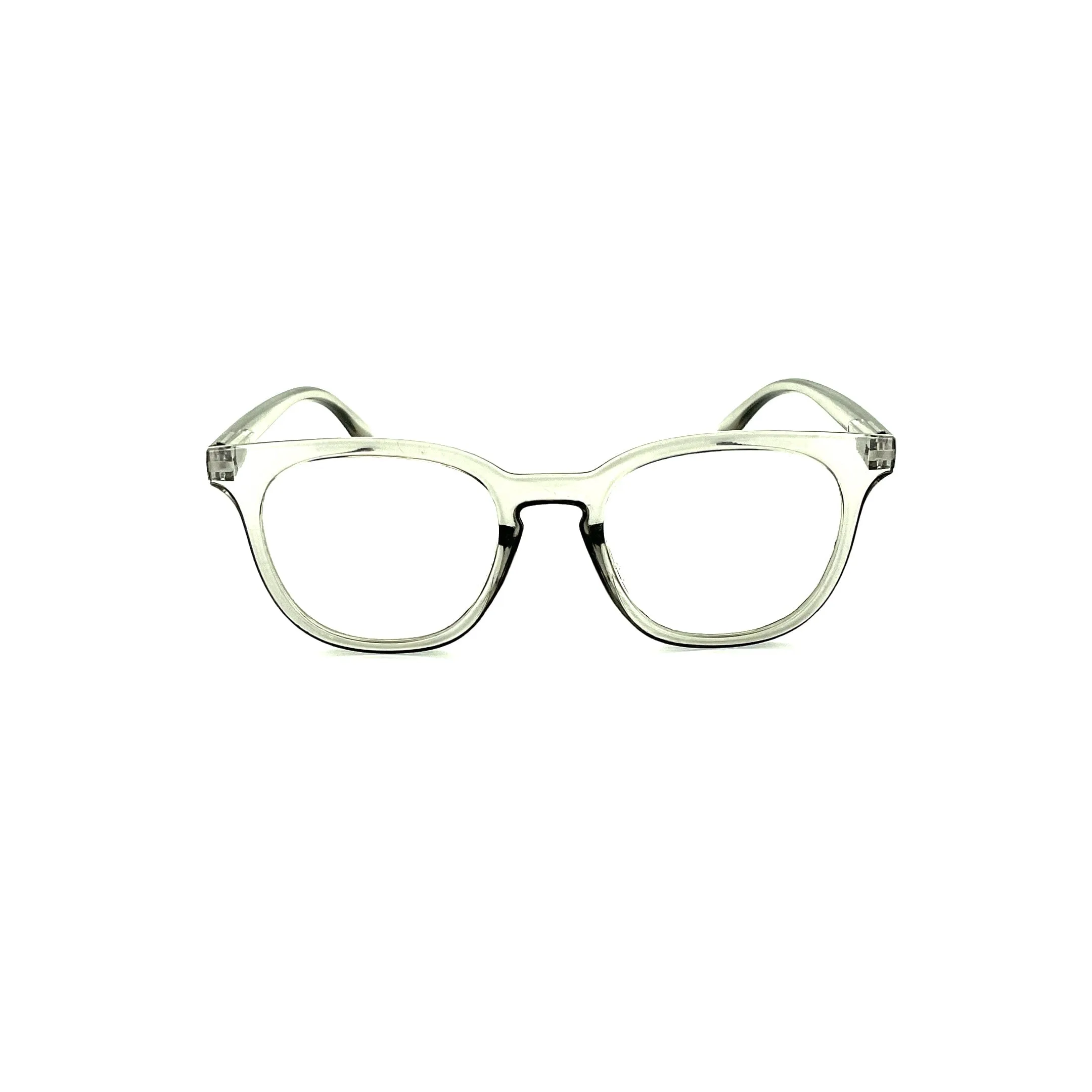 Modern Keyhole Round Keyhole Lens Reading Glasses With Matching Case