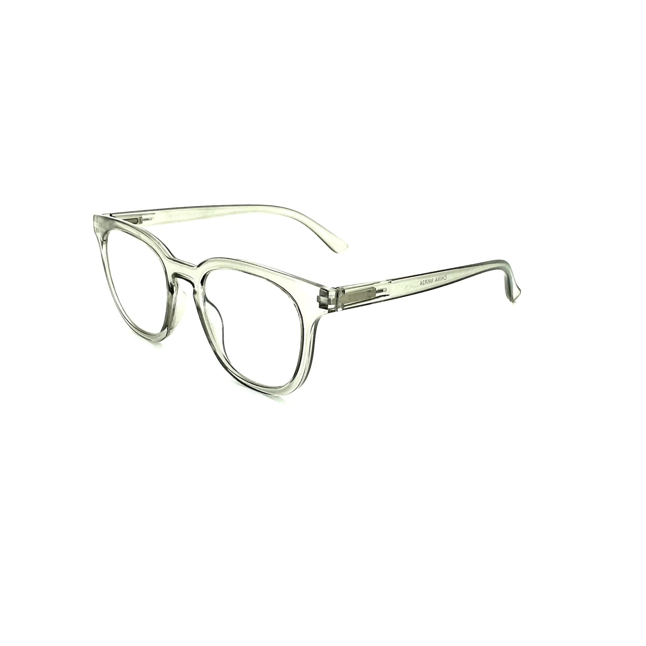 Modern Keyhole Round Keyhole Lens Reading Glasses With Matching Case