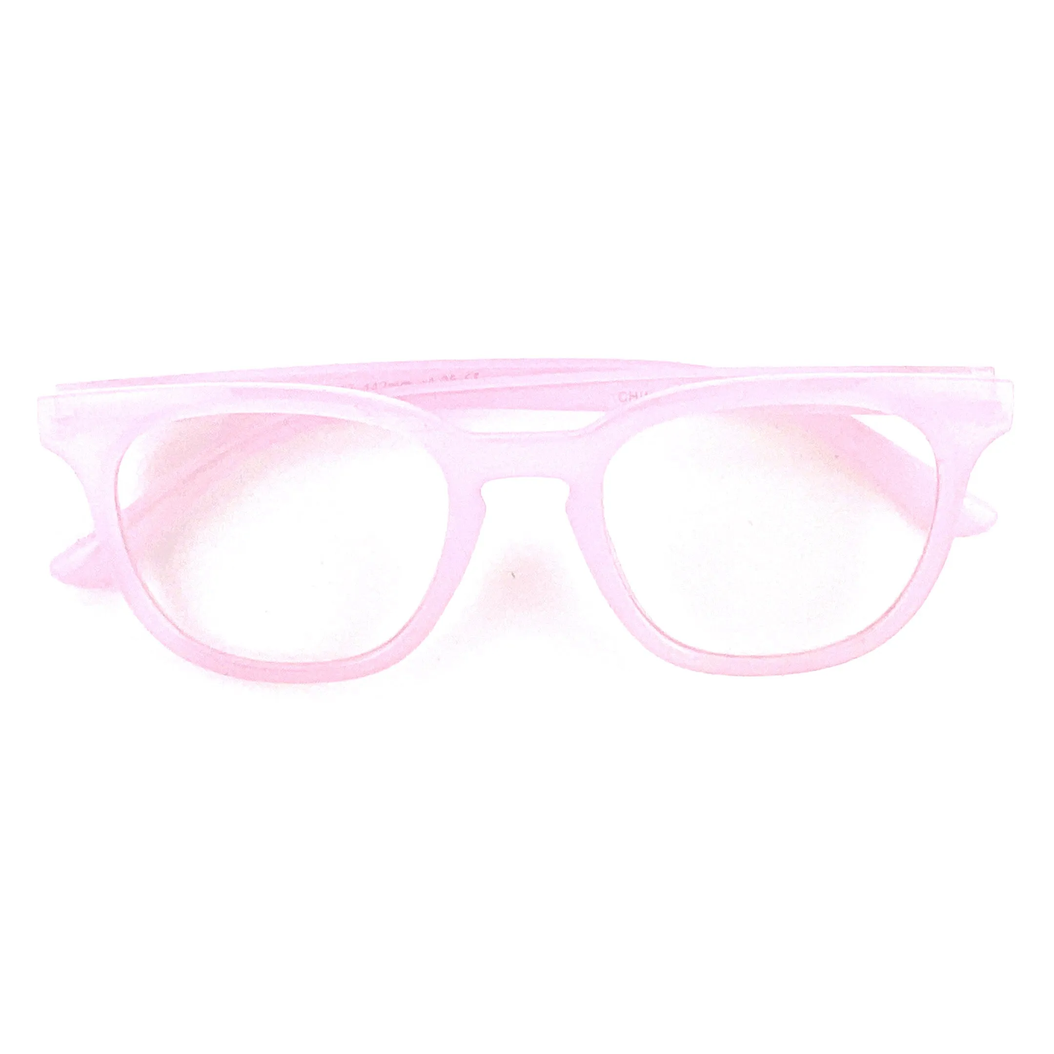 Modern Keyhole Round Keyhole Lens Reading Glasses With Matching Case