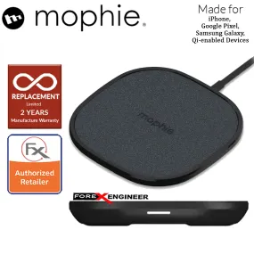 Mophie Wireless Charging Pad ( Fabric ) - 10W compact charging pad for Qi-enabled devices ( Barcode : 848467096613 )