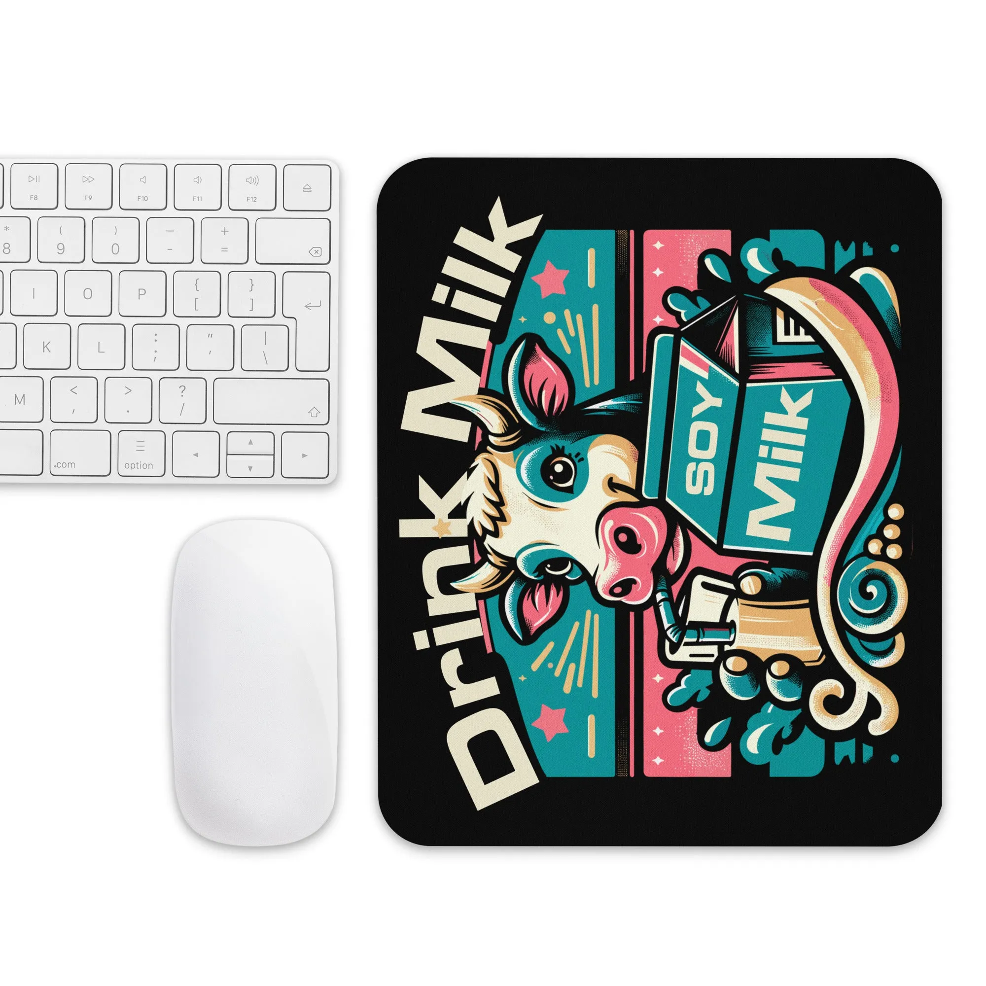 Mouse Pad Drink Milk, Soy Milk