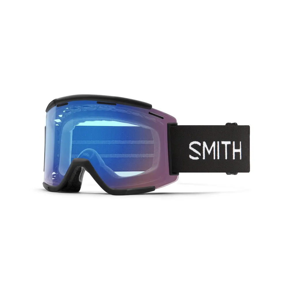 MTB Goggles Smith Squad XL Black - ChromaPop Contrast Rose Flash & Clear