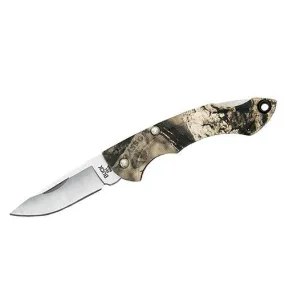 Nano Bantam - 1 7-8" Plain Satin Blade, Mossy Oak Country Break-Up ETP Handle, Boxed