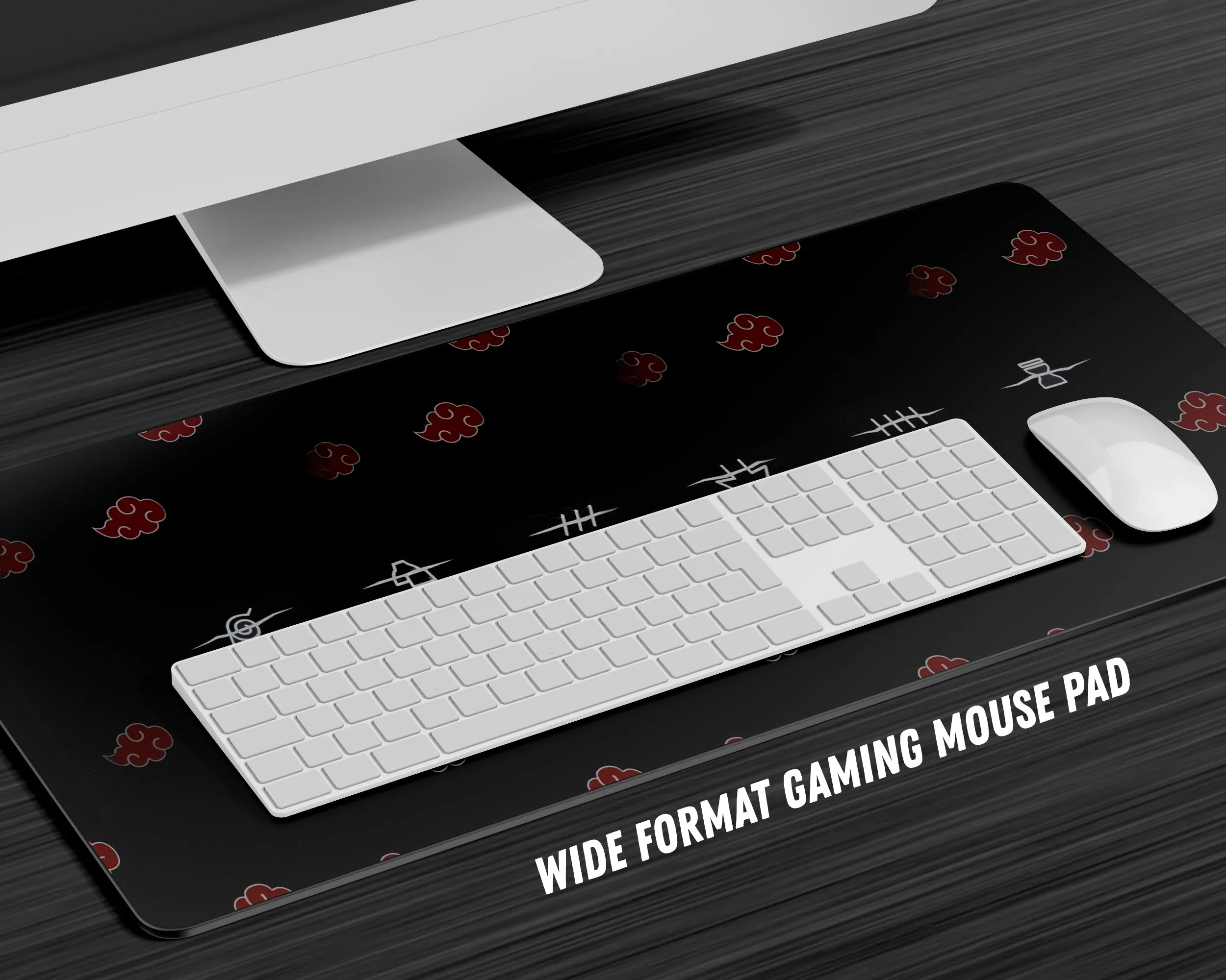 Naruto Akatsuki Headband Gaming Mouse Pad