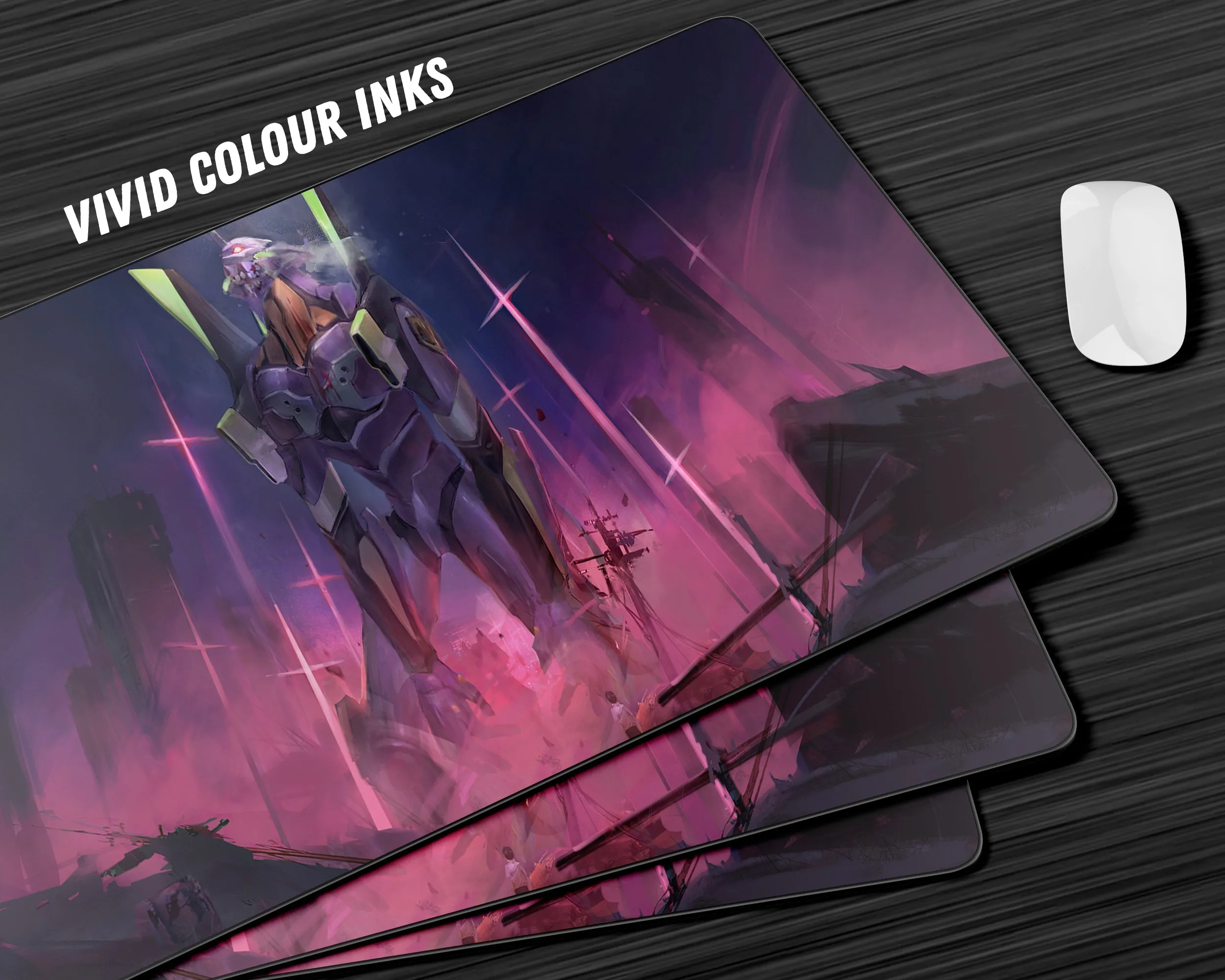 Neon Evangelion Genesis Unit 01 Gaming Mouse Pad