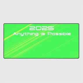 NEON SMILE APOSSIBLE MOUSE PAD Large Desk Mat