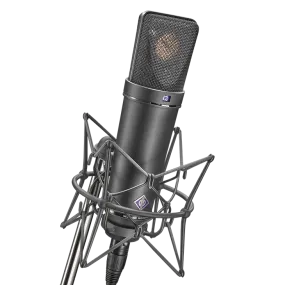 Neumann U87 AI Studio Set Inc. Shock Mount (Black)