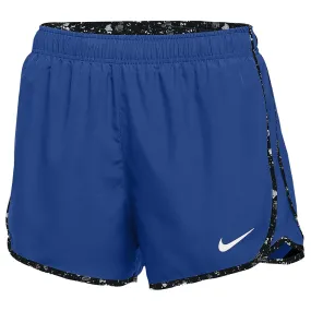 Nike Women's Dry Tempo Running Shorts Royal Black Size XLarge