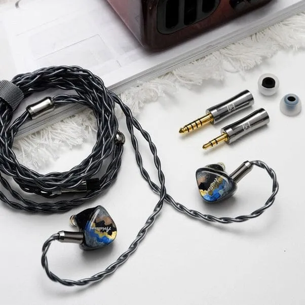 Open Box QoA Aviation 3 Knowles BA 1 DD Hybrid In-Ear Monitors