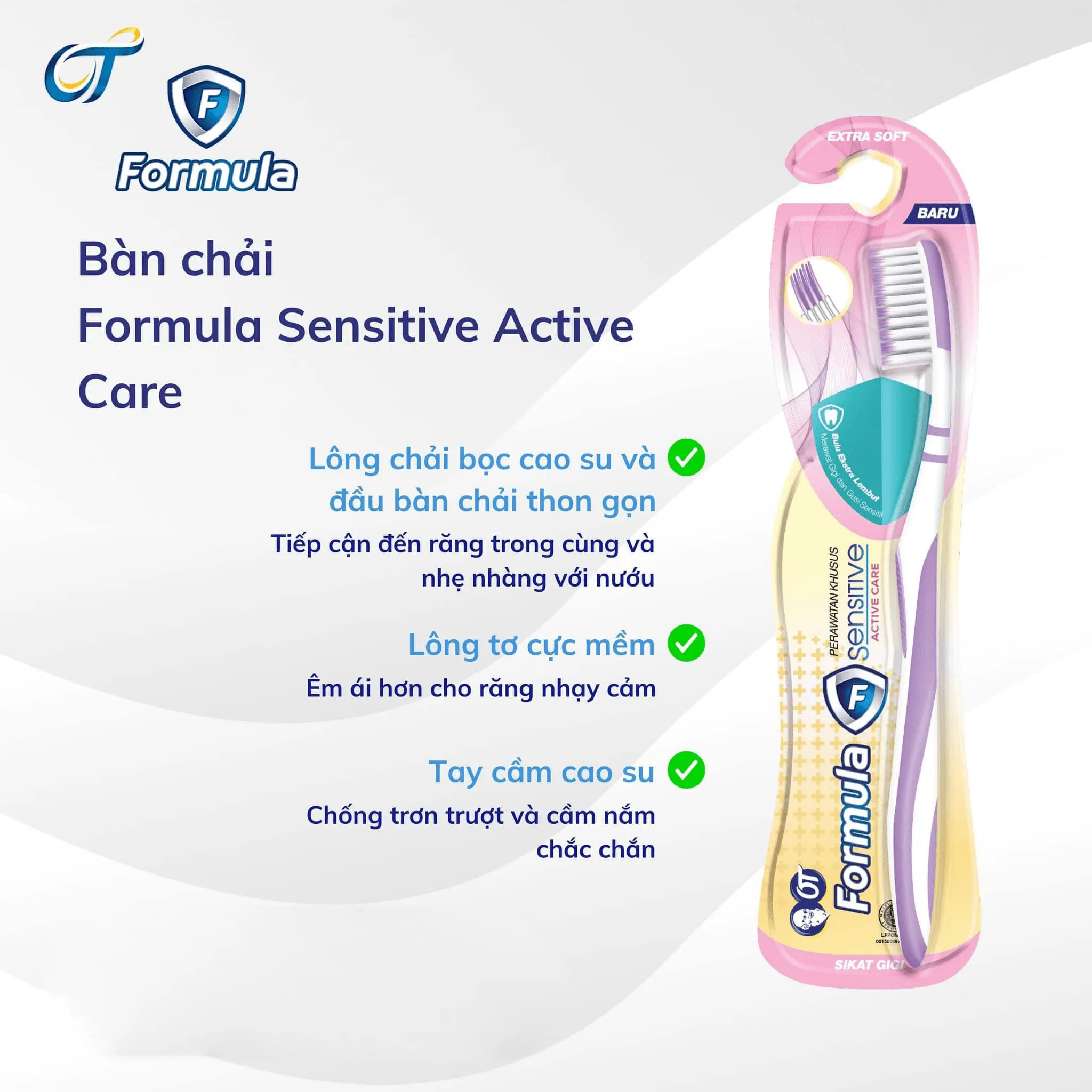 OT Formula Sensitive Active Care Toothbrush - Extra Soft