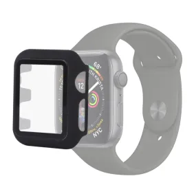 PC   Glass Protective Case for Apple Watch Series 3 & 2 & 1 38mm(Black)