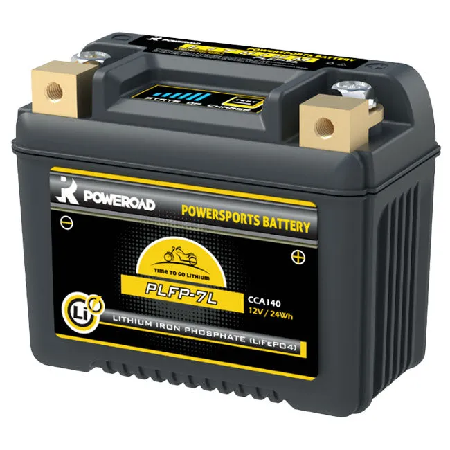 PLFP-7L Non-DG Lithium ION Battery Poweroad 140cca ^ (CPLFP7L)