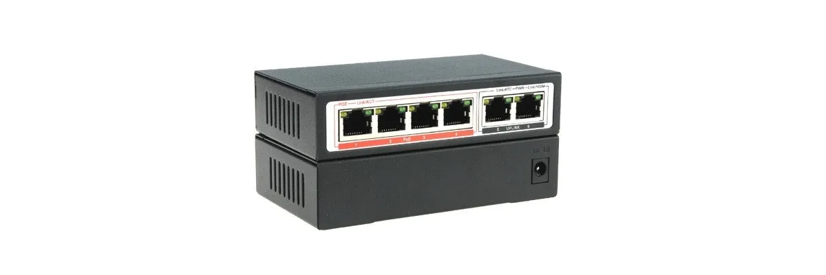 POE SWITCH 4 2 PORT