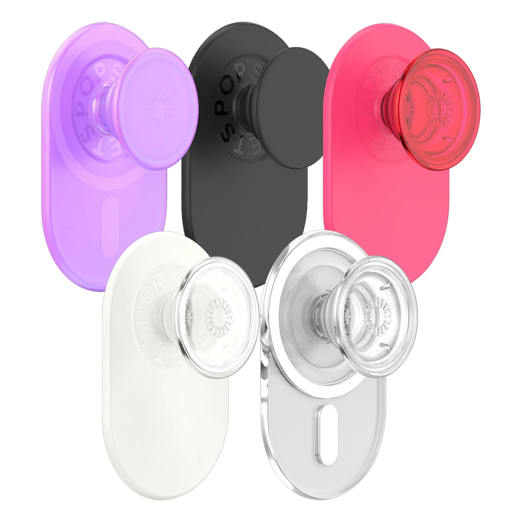 PopSockets Popgrip for Magsafe Magnetic phone grip and stand - Clear White (Barcode : 840173720875 )