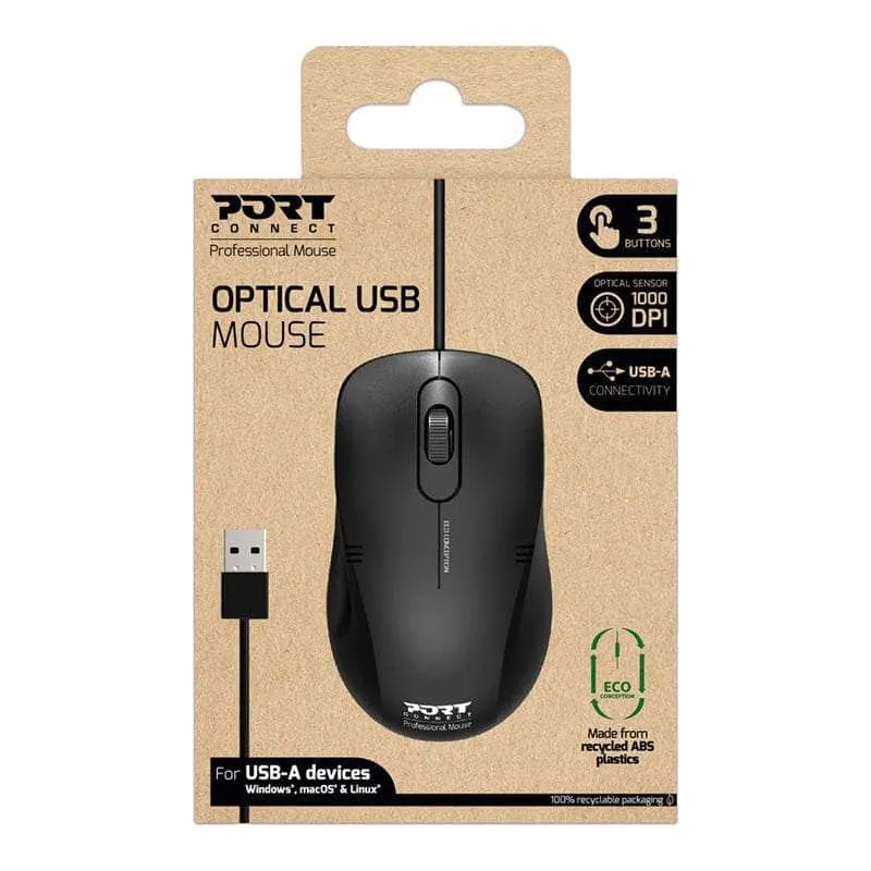 Port Connect Optical Usb Mouse 900400 Pro