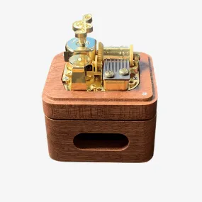 Premium Merry Christmas Mr. Lawrence Wooden Music Box with Resonance Box