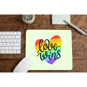 Pride Mousepad - Love Wins